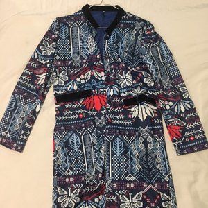 Multi Colored Long Coat